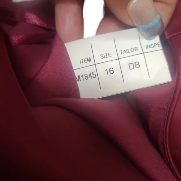 Modern Maids Collection Bridesmaids Dress Size 16 - Picture 7 of 7